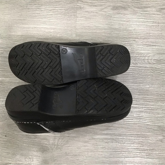 Dansko Professional Black Box Clog Leather Size EU 38 US 7.5-8 - Picture 7 of 7
